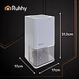 Осушувач повітря RUHHY 26495 White з LED-підсвіткою і таймером (36 Вт, 1400 мл, до 380 мл/добу, Польща), фото 5