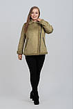 Жіноча коротка дублянка-косуха M-1154, фото 2