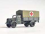 Масштабная модель автомобиля Opel Blitz Sanitat, масштаба 1/87,H0, фото 2