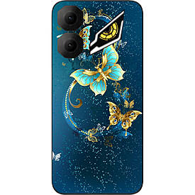 Чохол силіконовий case для ZTE Nubia Neo 3 5G з картинкою Красиві метелики