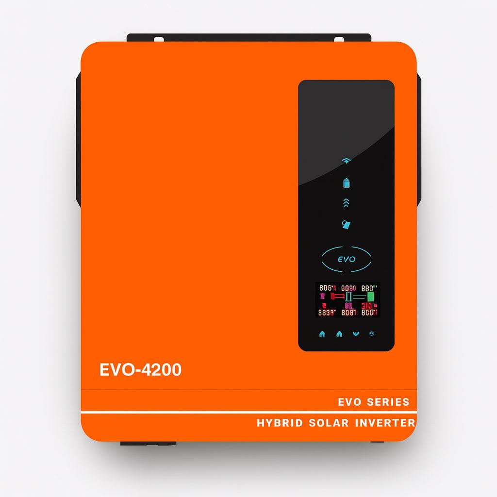 Гібридний інвертор Anern 4.2 кВт, 24 В, MPPT,  з Wi-Fi  для автономного живлення, фото 1