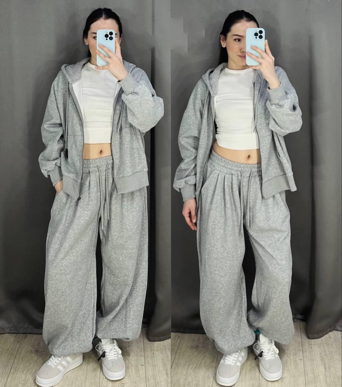 Костюм Модель: 1530-234/1 Кольори: сірий меланж, фото 1