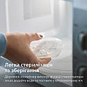 Пустушка силіконова Philips AVENT Pacifier Ultra Air SCF087/02, жовта та червона, 0-6 місяців, 2 шт, фото 4