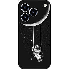 Силіконовий чохол case для ZTE Blade A76 4G з картинкою Місячна гойдалка