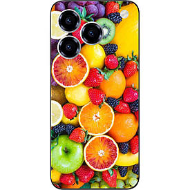Силіконовий чохол case для ZTE Blade A76 4G з картинкою Фрукти