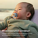 Пустушка силіконова Philips AVENT Pacifier Ultra Air SCF087/02, жовта та червона, 0-6 місяців, 2 шт, фото 8