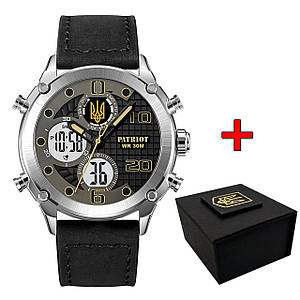 Patriot 017BKWT Тризуб золото Silver-White