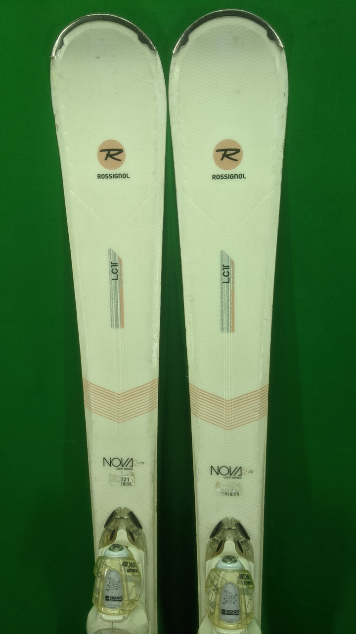 Гірські лижі Rossignol Nova 2 144 см карвінг 2021р б/у, фото 1