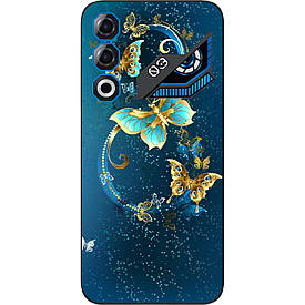 Чохол силіконовий case для ZTE Nubia Neo 3 GT 5G з картинкою Красиві метелики