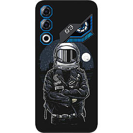 Чохол силіконовий case для ZTE Nubia Neo 3 GT 5G з картинкою Космонавт та місяць