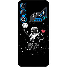 Бампер силіконовий case для ZTE Nubia Neo 3 GT 5G з картинкою Кохання до місяця