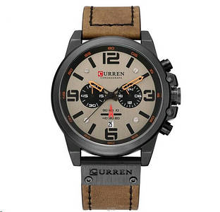 Curren 8314 Khaki-Black