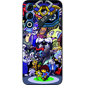 Силіконовий чохол case для ZTE Nubia Neo 3 GT 5G з картинкою Андертейл герої