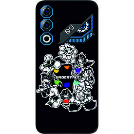 Силіконовий чохол case для ZTE Nubia Neo 3 GT 5G з картинкою Андертейл