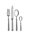Набір столових приладів Langham Newport 24 предмети з нержавіючої сталі, фото 2