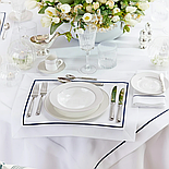 Набір столових приладів Langham Newport 24 предмети з нержавіючої сталі, фото 4