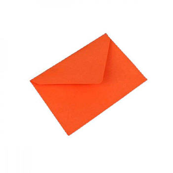 Конверт 7,5х11см Однотонний 5-85095 оранжевий 647863 G-Rich