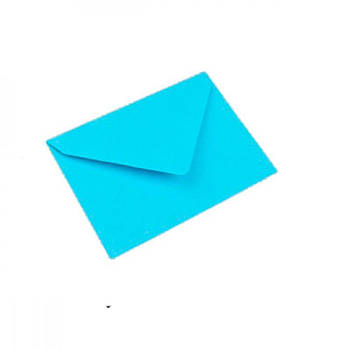 Конверт 7,5х11см Однотонний 5-85149 блакитний 647868 G-Rich