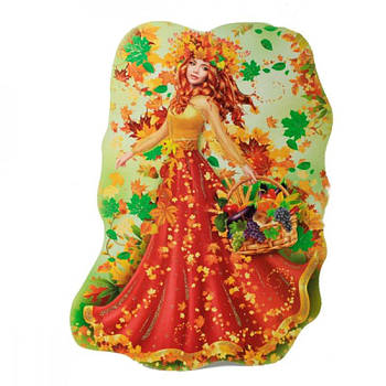 Прикраси А3 дитячі для залу картон Королева осені 647014 G-Rich