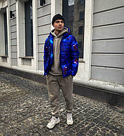 Демісезонна куртка чоловіча з принтом космос