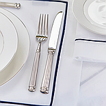 Набір столових приладів Langham Newport 24 предмети з нержавіючої сталі, фото 3