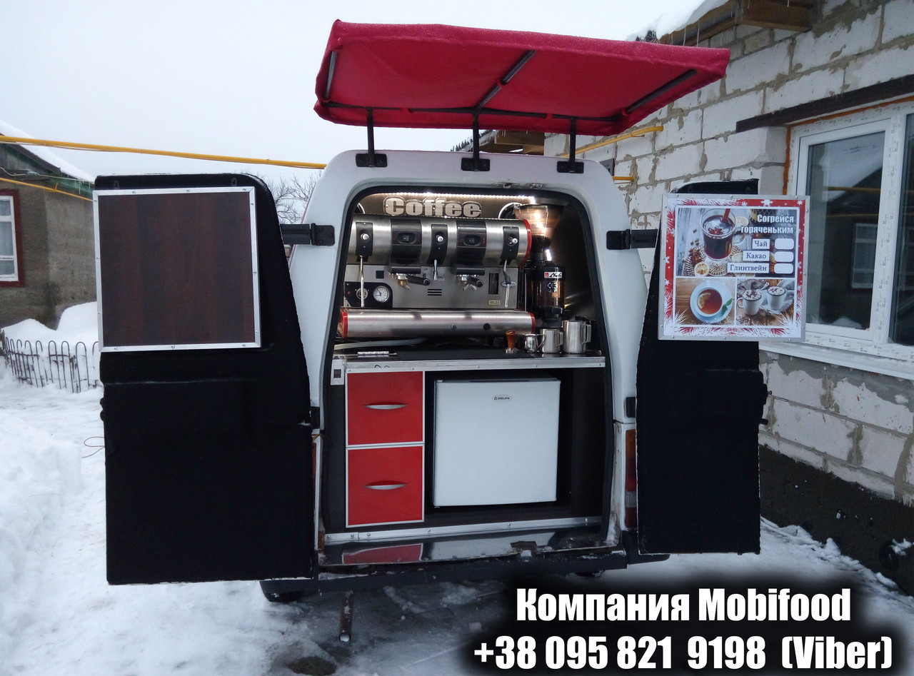 Переоборудование авто по мобильную кофейню. - фото 4 - id-p485117155