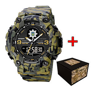 Patriot 001CMGRPO Поліція Зелений камуфляж + Коробка.