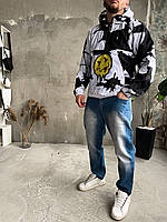 Анорак не утеплений весна літо з капюшоном чоловічий жіночій