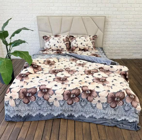 Постільна білизна флісова Євро № ф23, розмір 220х240