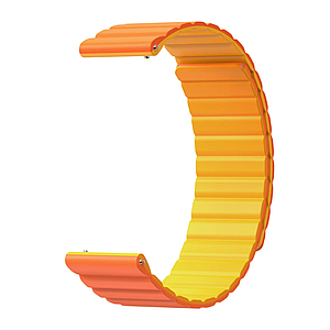 Магнітний ремінець KOSPET 22 мм. Orange-Yellow