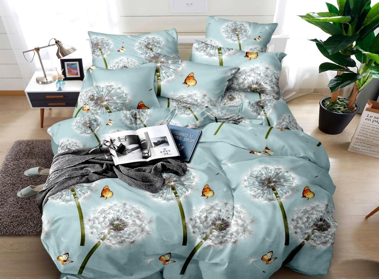 Набір постільної білизни Велюр № в568 Сімейний 220х240, на кнопках