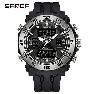 Sanda 6029 Black-Silver