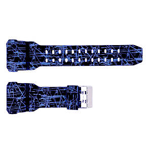 Ремінець для годинника Skmei 1637GYBK Grey Black