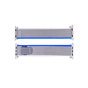 Нейлоновий ремінець 42/44 мм Blue-Gray