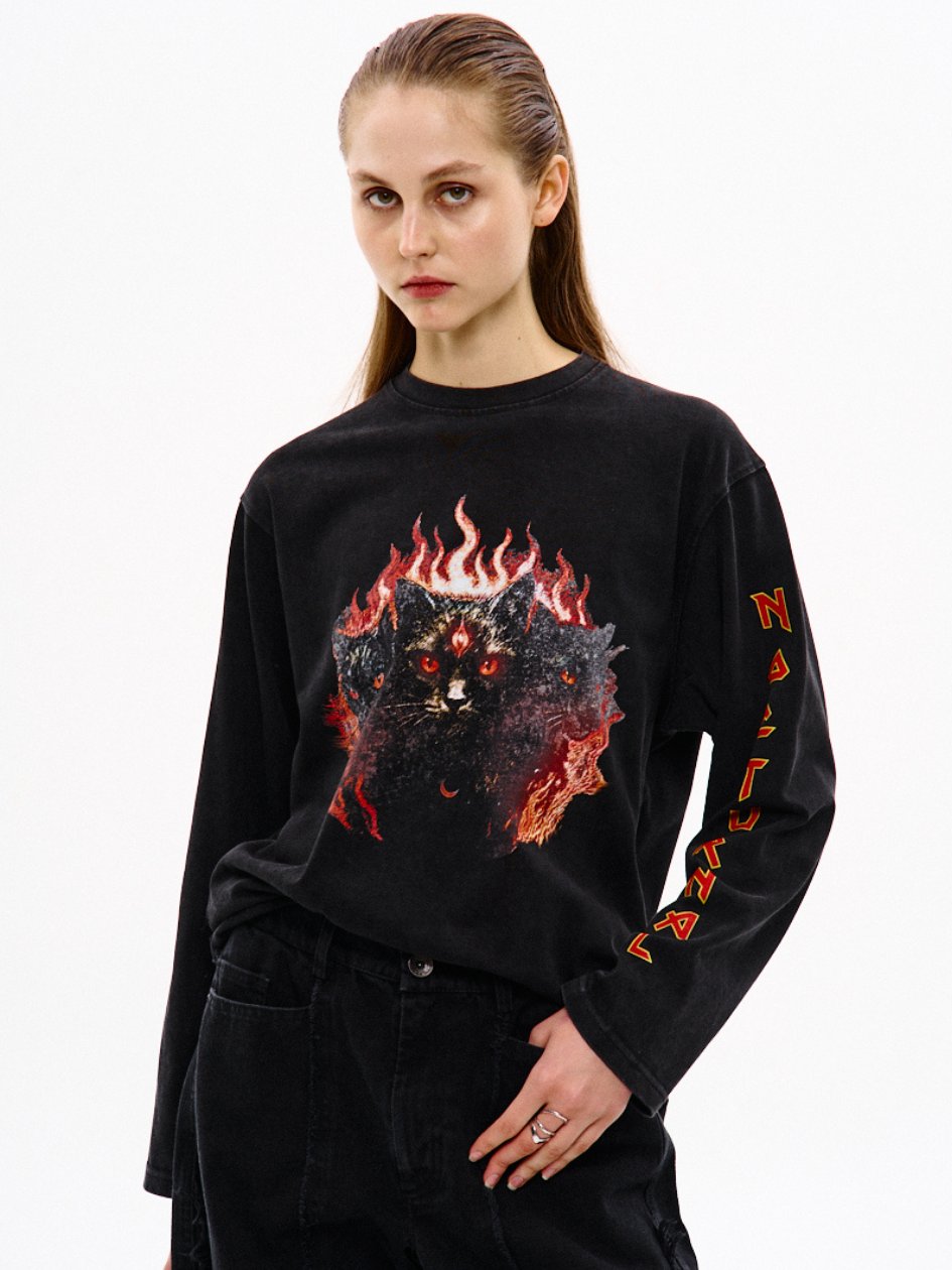 Лонгслів NCTRNL з куліру "Metal Cat", фото 1