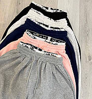 Костюм з лого резинкою на штанах Модель: 1530-228/1 Кольори: чорний, сірий меланж, молочний, Барбі, шоколад