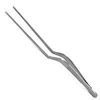 Пінцет хірургічний Люк (Luke) вушний, багнетоподібний, 1/2 зуба, 200 мм PI-03-1201.1