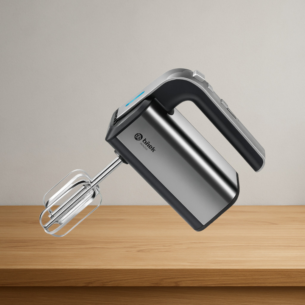 Ручний міксер BITEK BT-6664: 1600 Вт, 5 швидкостей + Turbo, насадки, фото 1