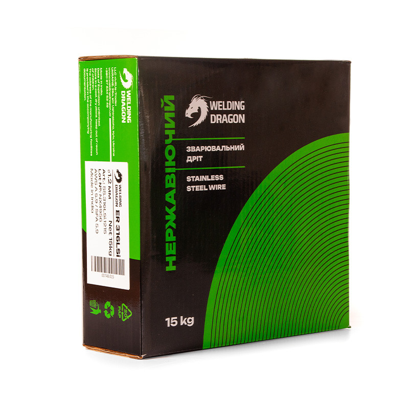 Дріт ER 308 Welding Dragon (15 кг) 1.2, фото 1