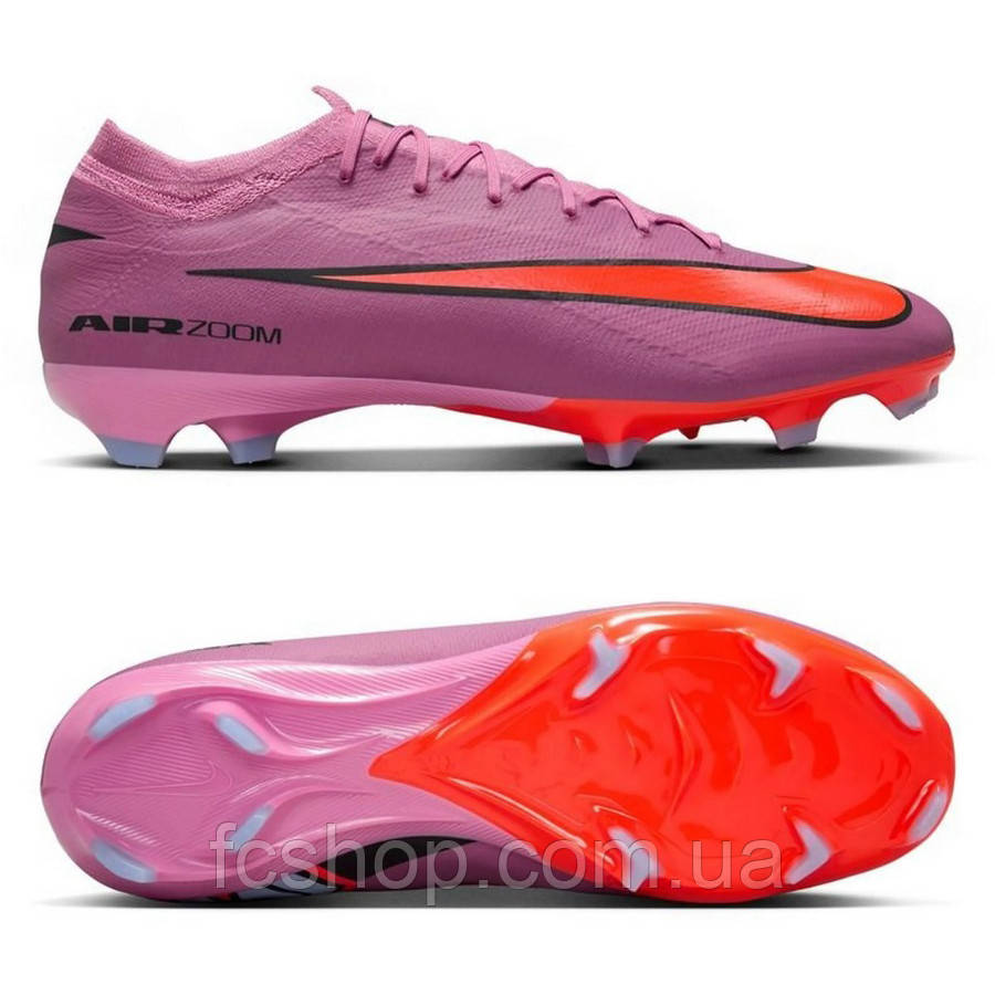 Футбольні бутси Nike Air Zoom Mercurial Vapor 16 Pro FG FQ8685-600, Рожевий, Розмір (EU) — 40, фото 1
