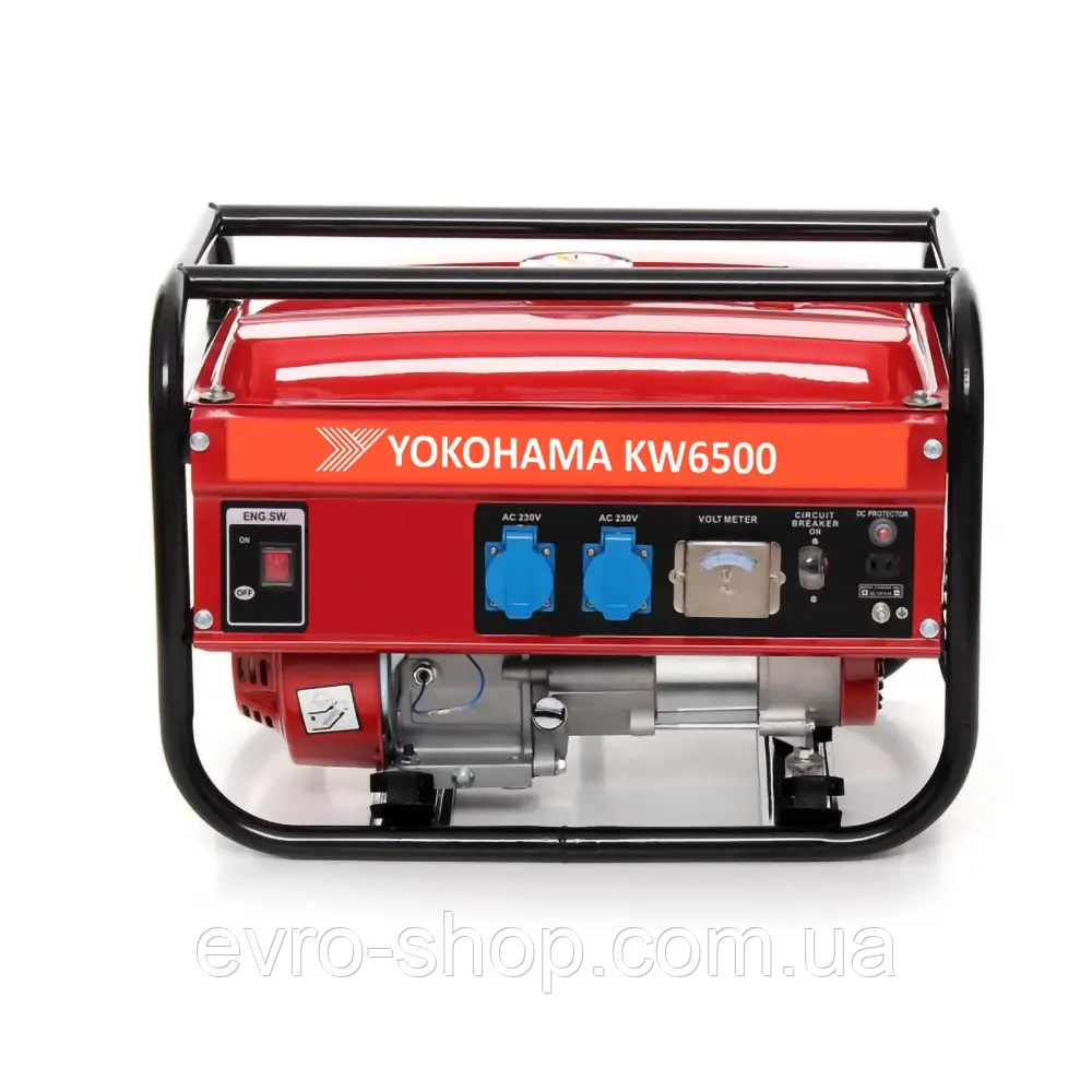 Генератор Газ/Бензин Yokohama KW6500 3.5 кВт однофазний, фото 1