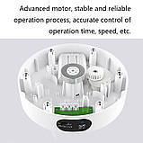 Поворотний стіл для предметної зйомки AccPro ND120W white (12см), фото 3