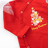 Боді і штани з фатином Merry Christmas gold, фото 4