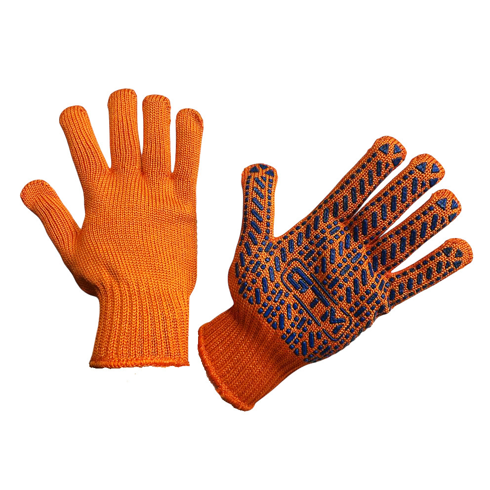 GTM Рукавички трикотажні помаранчеві ТМ GTM LUX 5612