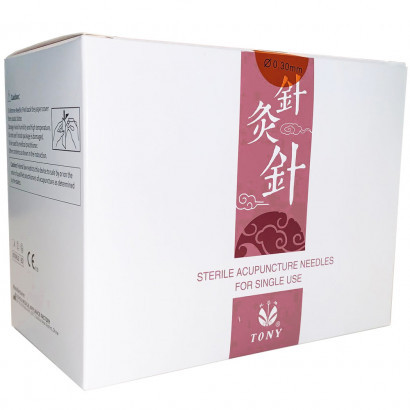 Стерильні голки для акупунктури 0,30х60 - SAN-30-60-1000