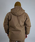 🔥 Куртка зимова "Ranger" (Койот) (непромокальна куртка, тактична, нгу, зсу, військова), фото 3