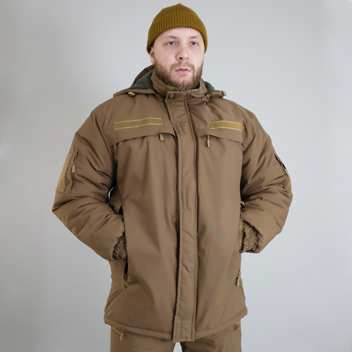 🔥 Куртка зимова "Ranger" (Койот) (непромокальна куртка, тактична, нгу, зсу, військова), фото 1