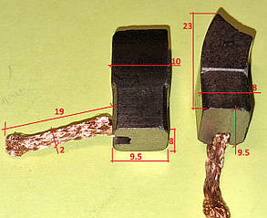 Щітки мотора вентилятора обдування салону VW T5, Sharan TDI 1,9 ST, Mercedes