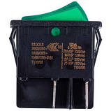 Вимикач (одинарний) для бойлера KCD4 (250V, 16A), 4 контакти, фото 2