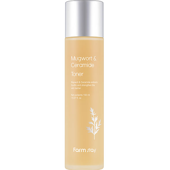 Тонер для обличчя FARMSTAY MUGWORT & CERAMIDE TONER 150ml, фото 1